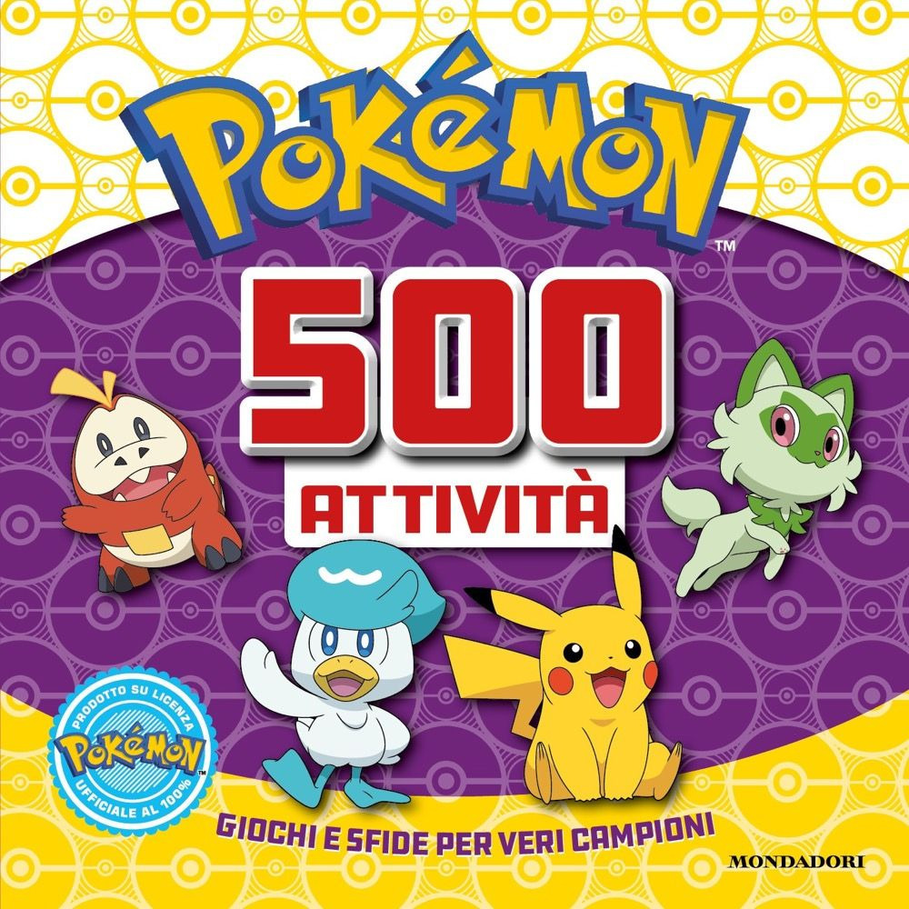 Pokémon. 500 attività. Ediz. a colori