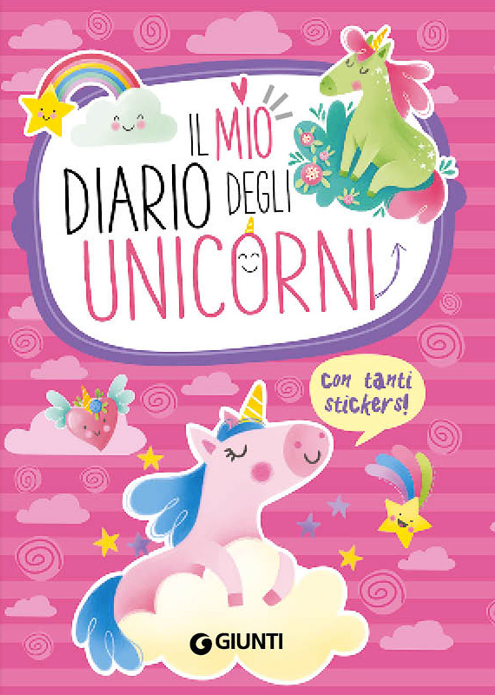 Il mio diario degli unicorni. Con adesivi