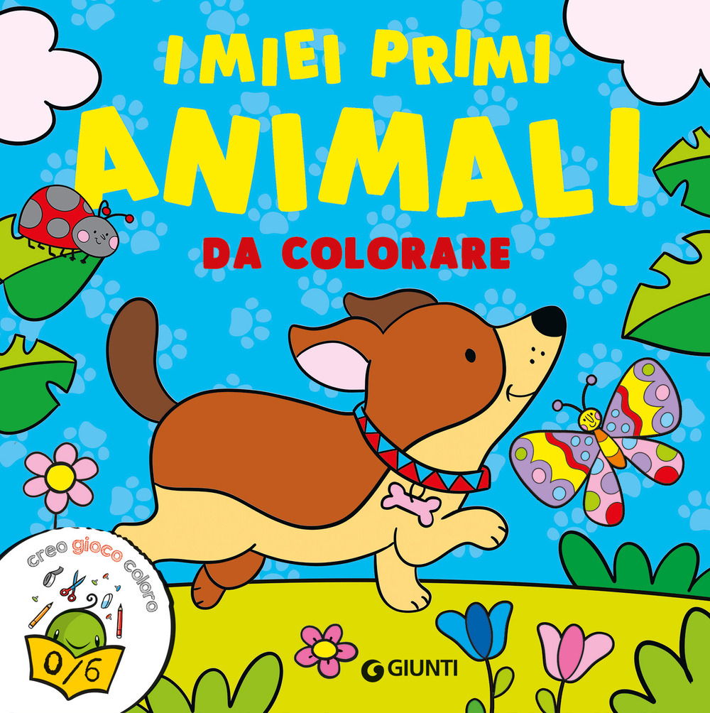 I miei primi animali da colorare. Ediz. a colori