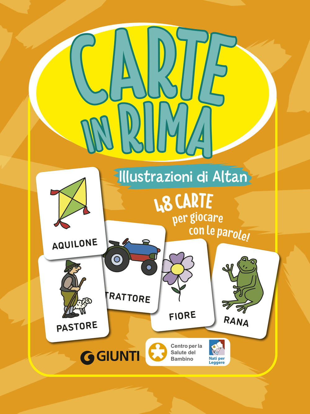 Carte in rima. 48 carte per giocare con le parole. Ediz. a colori. Con 48 Carte