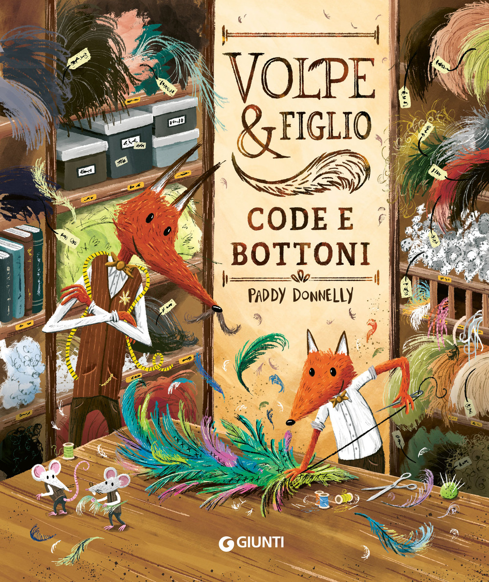 Volpe & figlio. Code e bottoni. Ediz. a colori