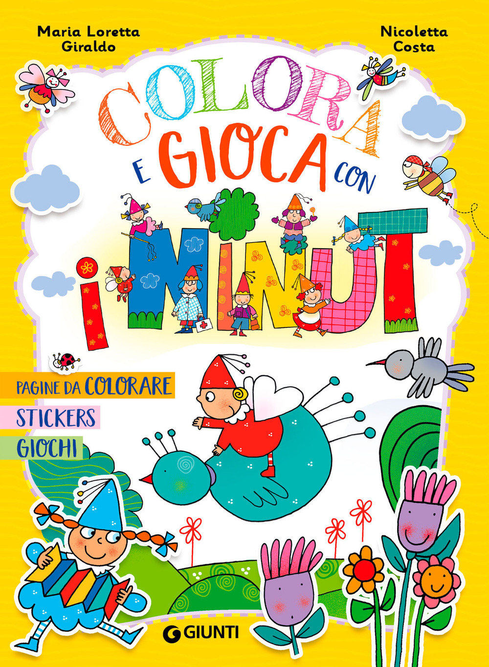 Colora e gioca con i Ninut. Ediz. a colori