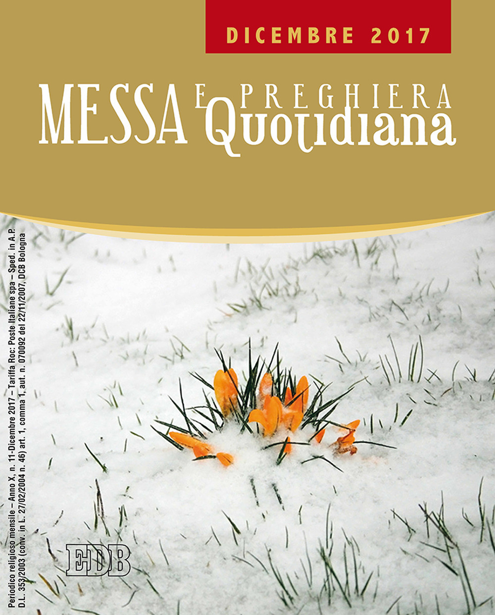 Messa e preghiera quotidiana (2017). Vol. 12: Dicembre 2017