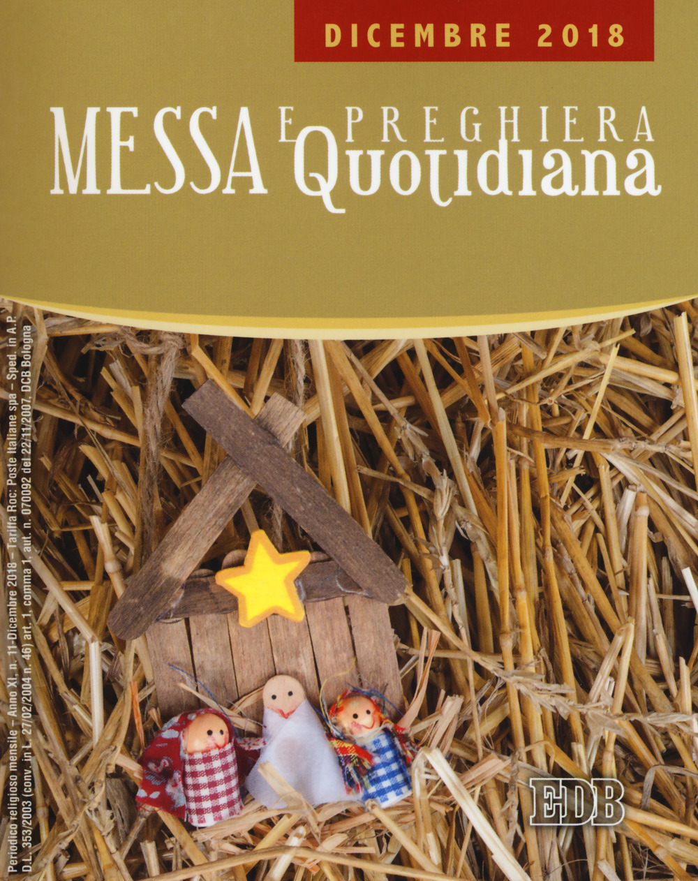 Messa e preghiera quotidiana (2018). Vol. 11: Dicembre