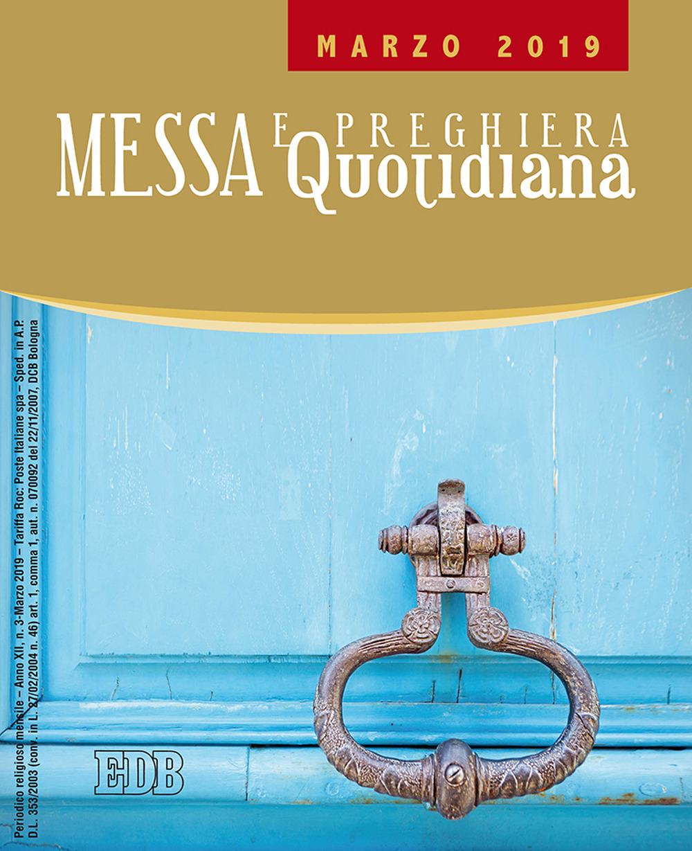 Messa e preghiera quotidiana (2019). Vol. 3: Marzo