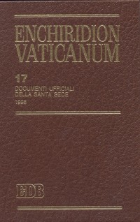 Enchiridion Vaticanum. Vol. 17: Documenti ufficiali della Santa Sede (1998)