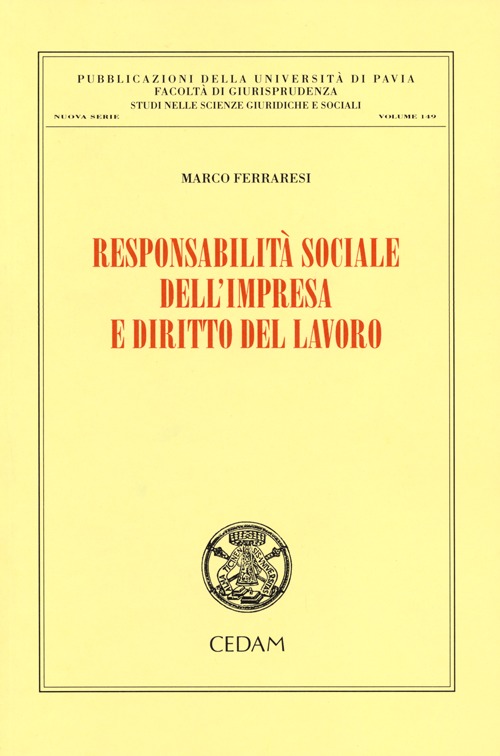 Responsabilità sociale dell'impresa e diritto del lavoro