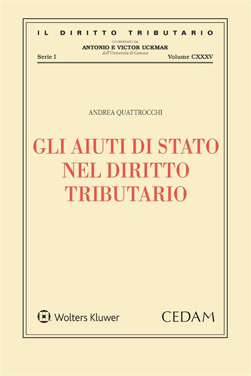 Gli aiuti di stato nel diritto tributario