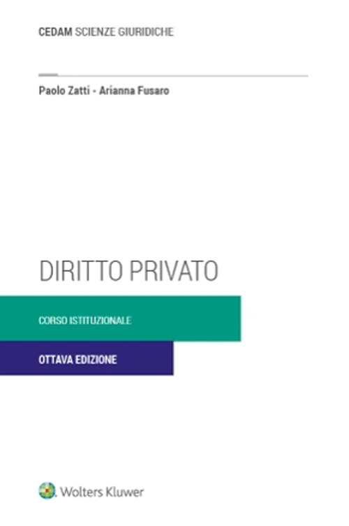 Diritto privato. Corso istituzionale