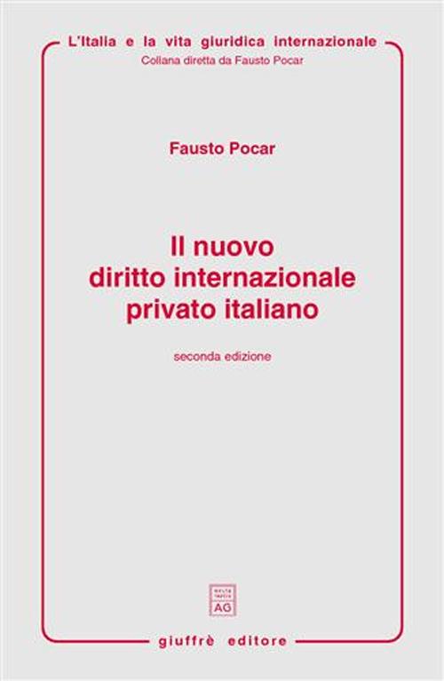 Il nuovo diritto internazionale privato italiano