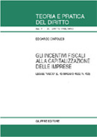 Gli incentivi fiscali alla capitalizzazione delle imprese. Legge «Visco» (L. 13 maggio 1999, n. 133)