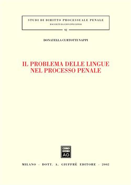 Il problema delle lingue nel processo penale