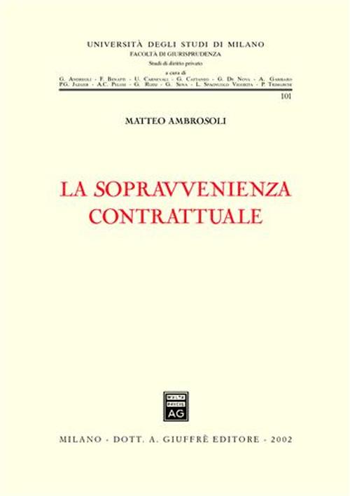 La sopravvenienza contrattuale