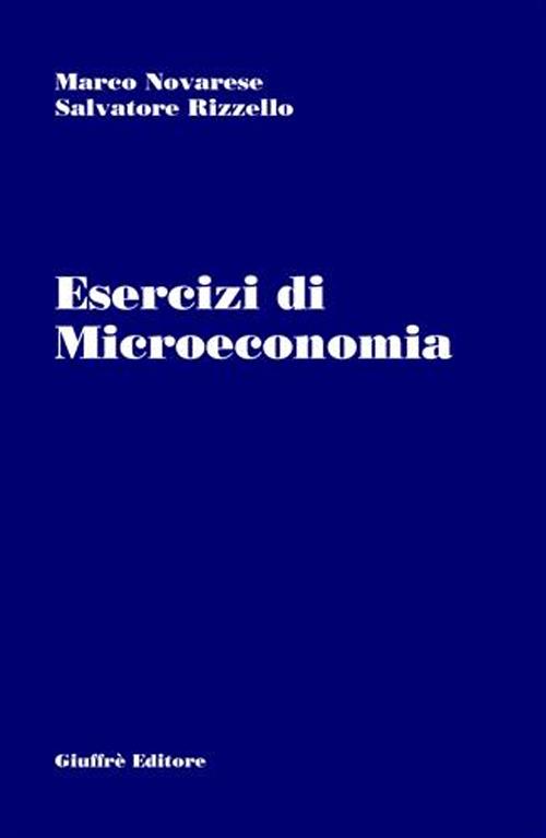 Esercizi di microeconomia