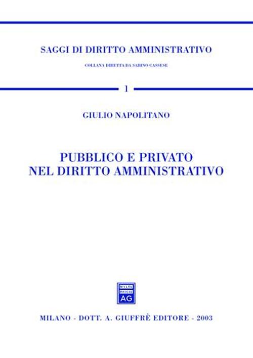 Pubblico e privato nel diritto amministrativo