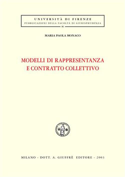 Modelli di rappresentanza e contratto collettivo