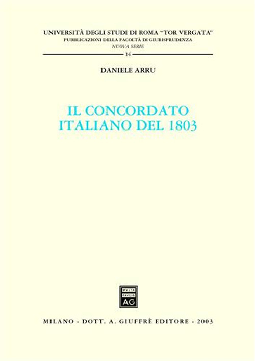 Il concordato italiano del 1803