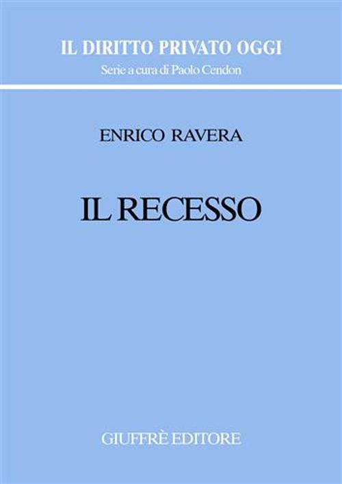 Il recesso