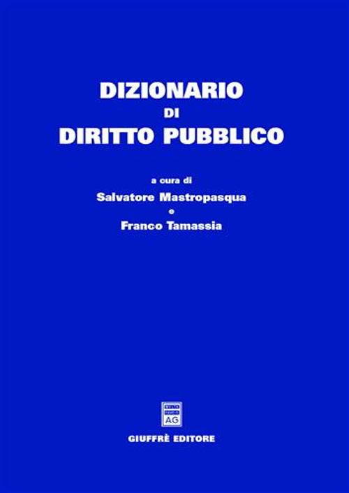 Dizionario di diritto pubblico