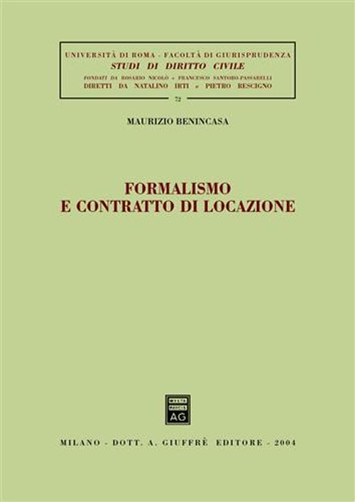 Formalismo e contratto di locazione