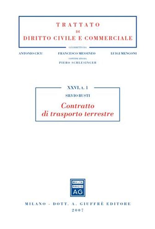 Contratto di trasporto terrestre