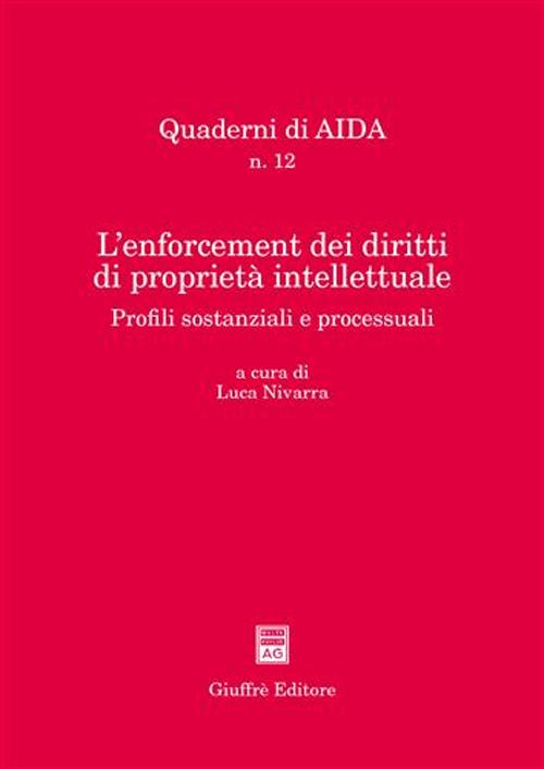 L'enforcement dei diritti di proprietà intellettuale. Profili sostanziali e processuali. Atti del Convegno (Palermo, 25-26 giugno 2004)