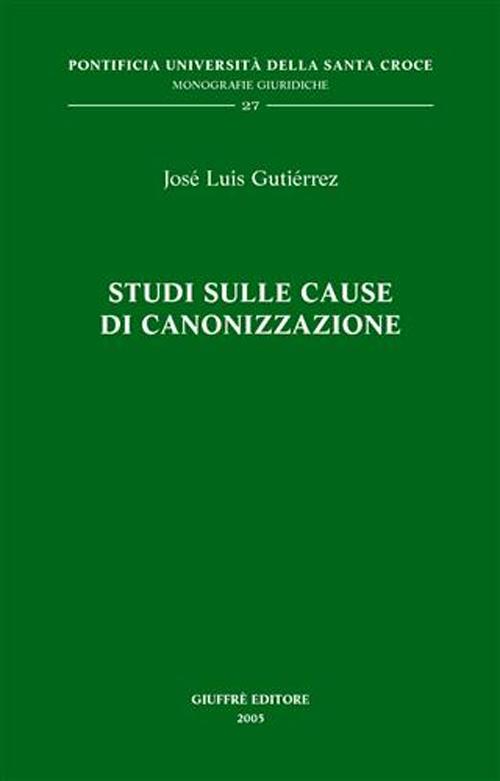 Studi sulle cause di canonizzazione