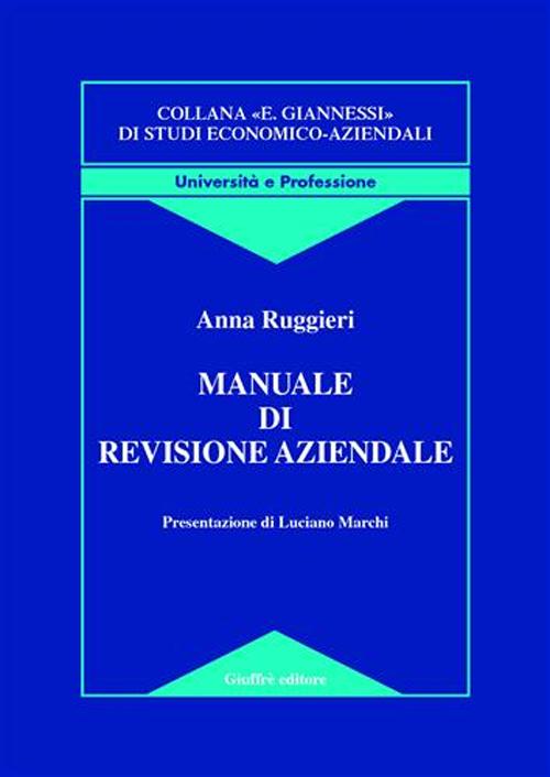 Manuale di revisione aziendale