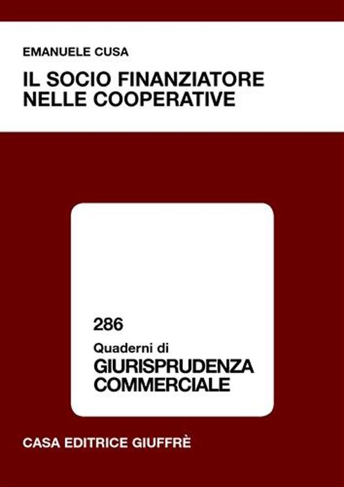 Il socio finanziatore nelle cooperative