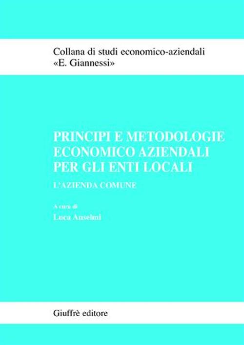 Principi e metodologie economico aziendali per gli enti locali. L'azienda comune