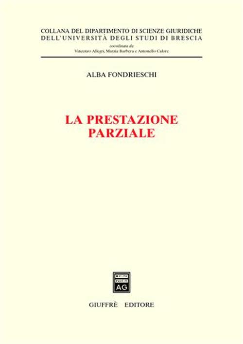 La prestazione parziale