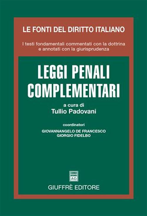 Leggi penali complementari