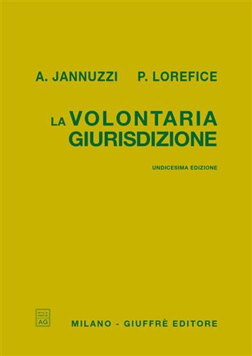 La volontaria giurisdizione