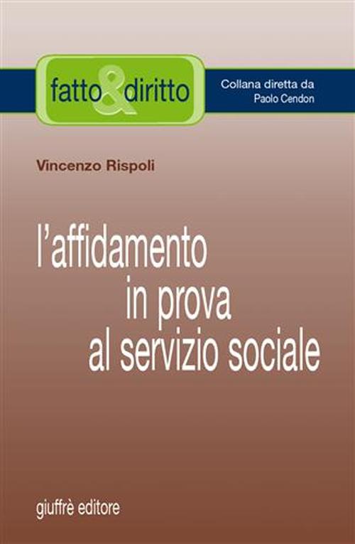 L'affidamento in prova al servizio sociale