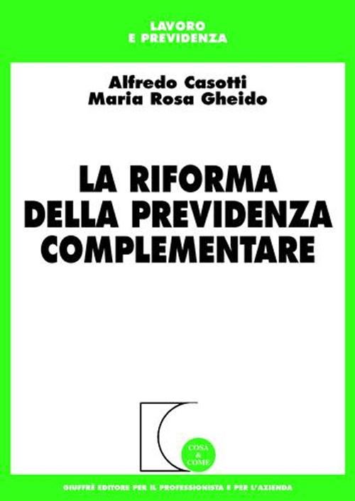 La riforma della previdenza complementare