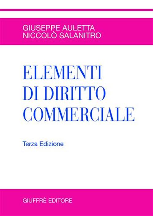 Elementi di diritto commerciale