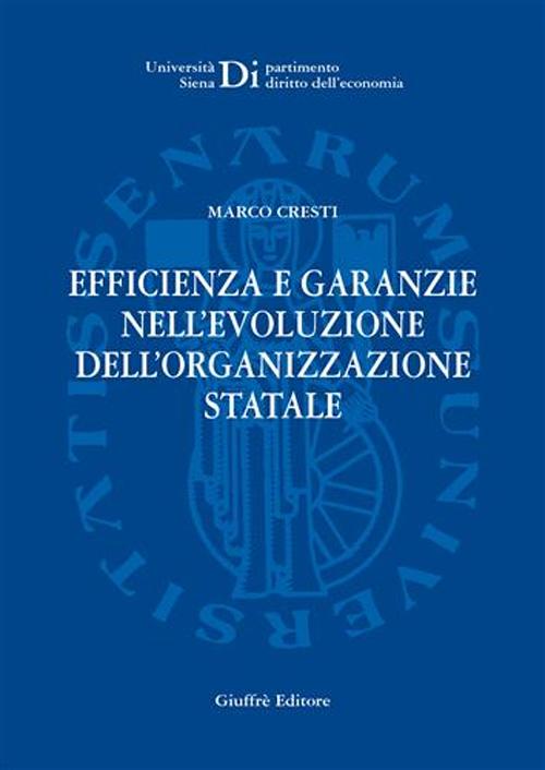 Efficienza e garanzie nell'evoluzione dell'organizzazione statale