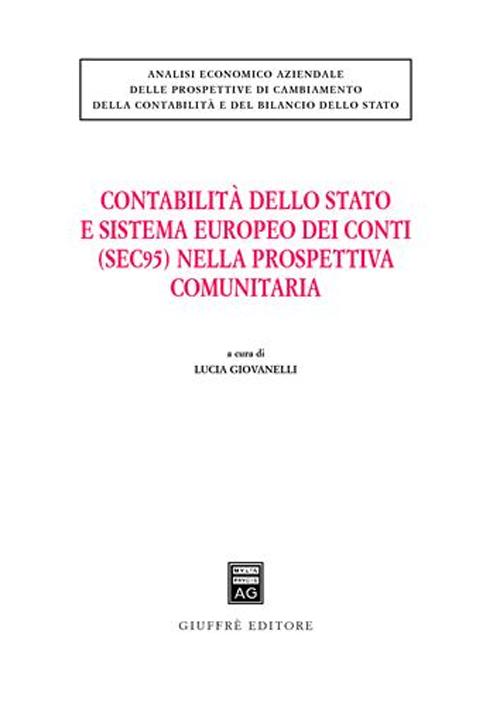 Contabilità dello Stato e sistema europeo dei conti (SEC95) nella prospettiva comunitaria