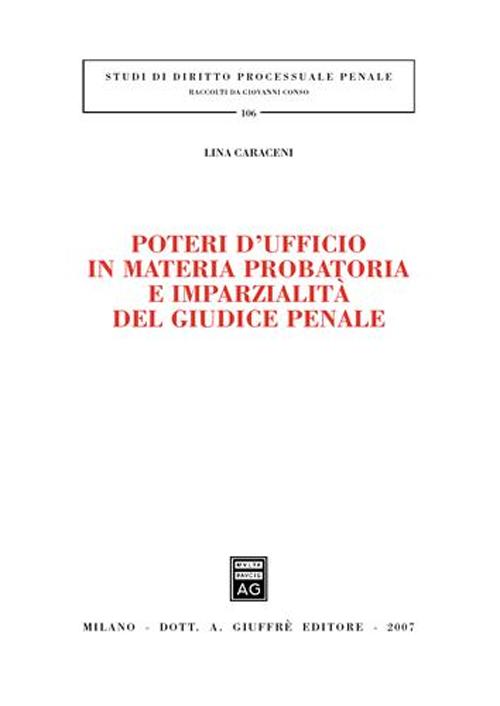 Poteri d'ufficio in materia probatoria e imparzialità del giudice penale