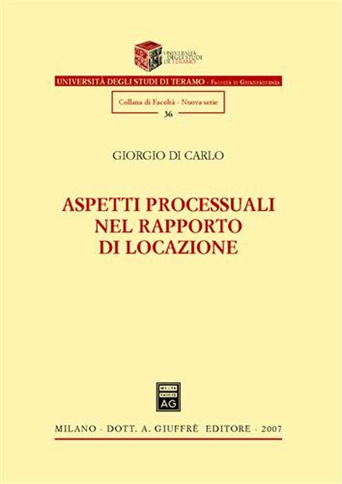 Aspetti processuali nel rapporto di locazione