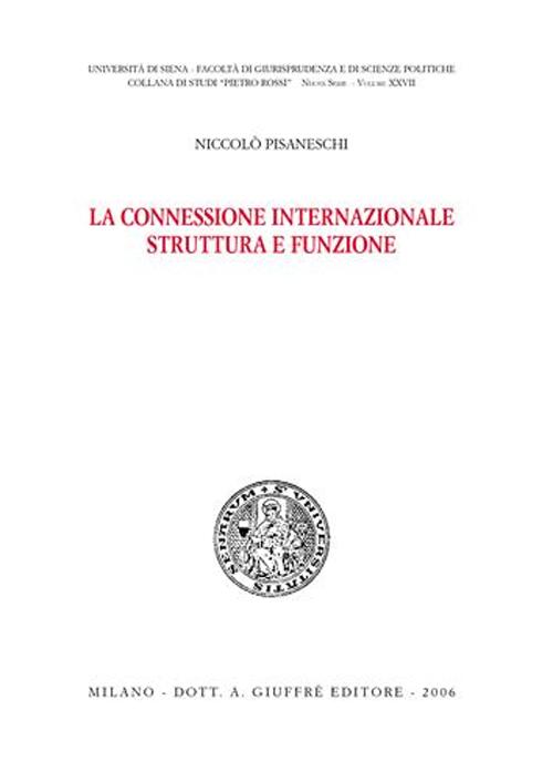 La connessione internazionale. Struttura e funzione