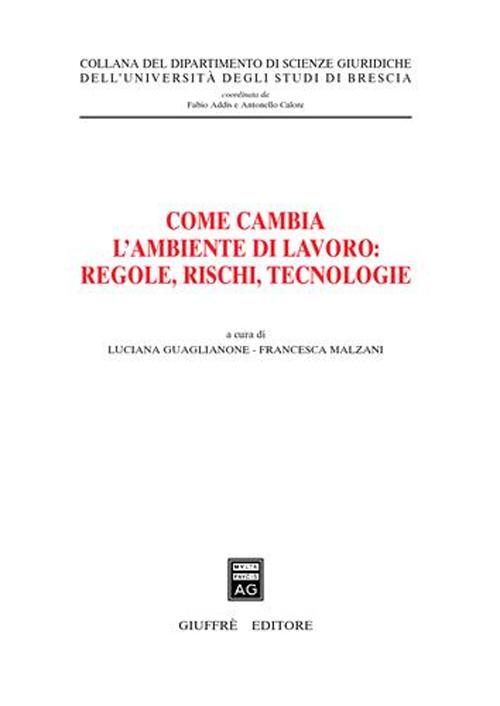 Come cambia l'ambiente di lavoro: regole, rischi, tecnologie