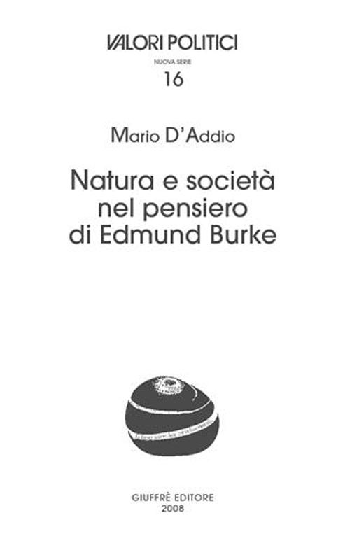 Natura e società nel pensiero di Edmund Burke