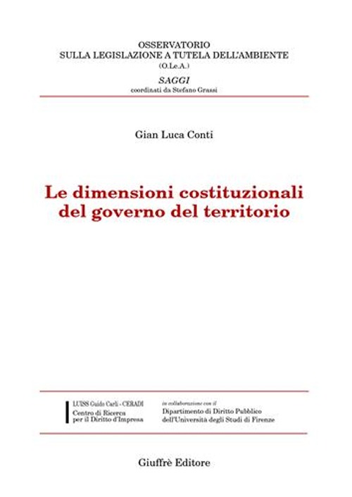 Le dimensioni costituzionali del governo del territorio