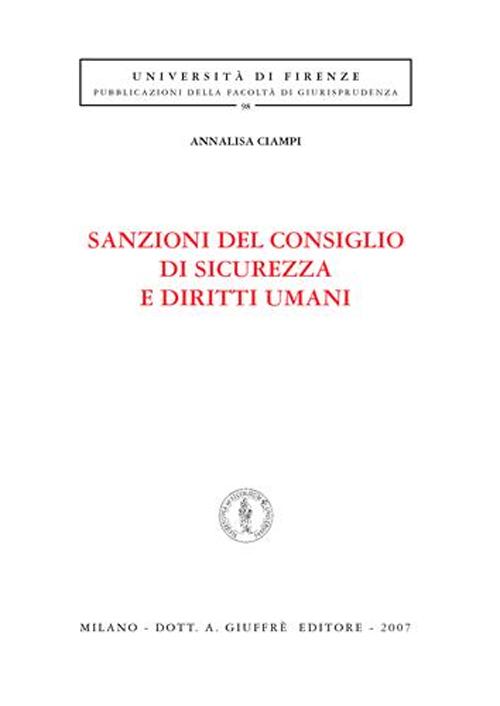 Sanzioni del consiglio di sicurezza e diritti umani