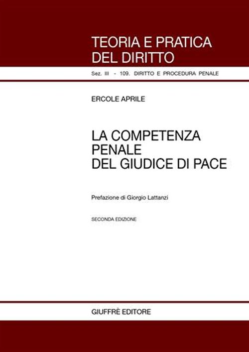 La competenza penale del giudice di pace