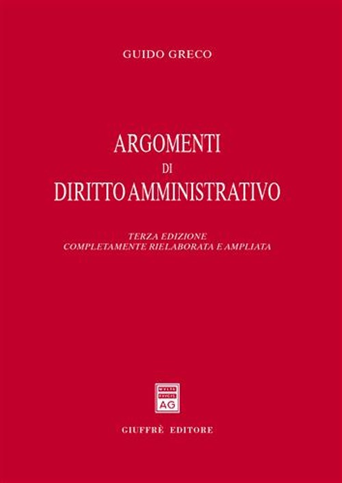 Argomenti di diritto amministrativo