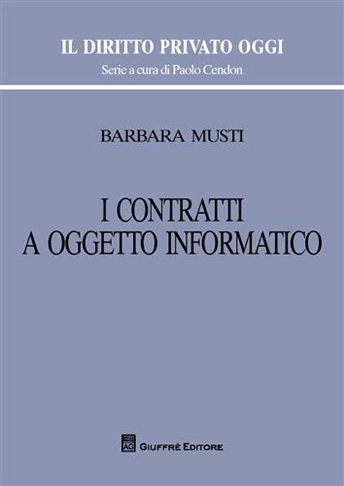 I contratti a oggetto informatico