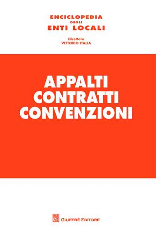 Appalti, contratti, convenzioni