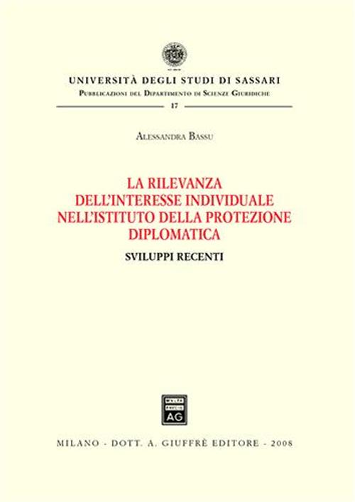 La rilevanza dell'interesse individuale nell'istituto della protezione diplomatica